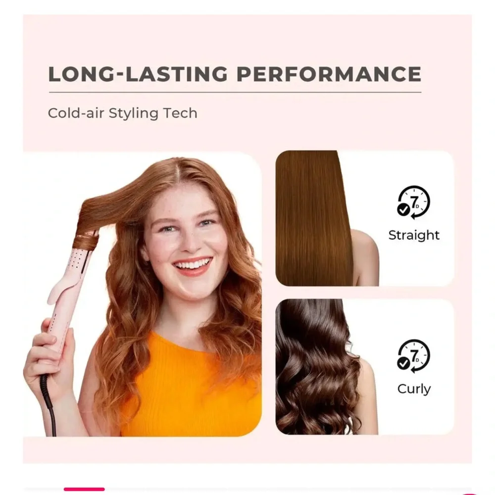 Pink Women’s Hair Styling Wand - TYMO